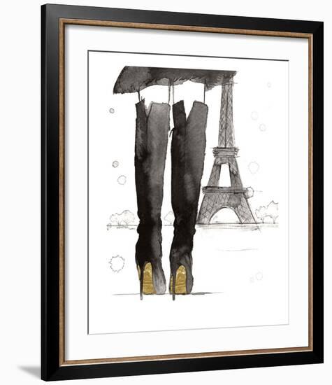 Meet me in Paris-Jessica Durrant-Framed Art Print