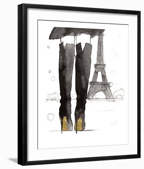 Meet me in Paris-Jessica Durrant-Framed Art Print