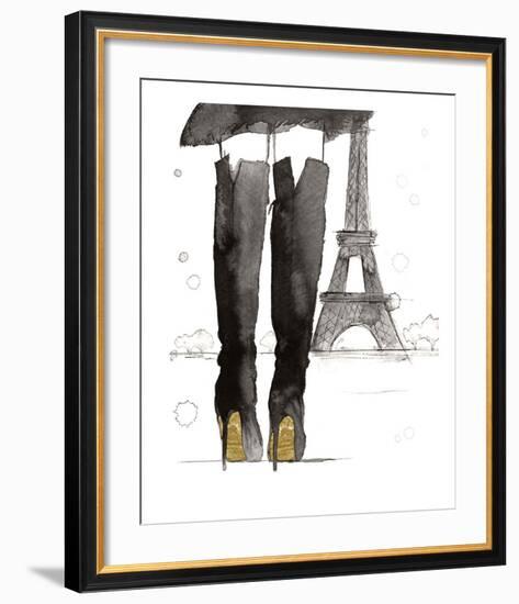 Meet me in Paris-Jessica Durrant-Framed Art Print