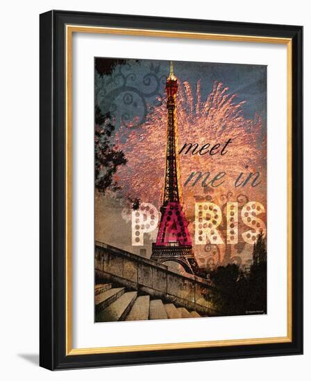 Meet Me In Paris-Natasha Wescoat-Framed Giclee Print