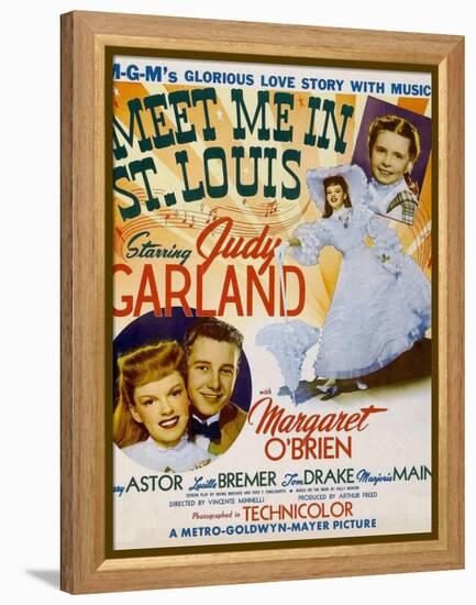 Meet Me in St. Louis, 1944-null-Framed Stretched Canvas