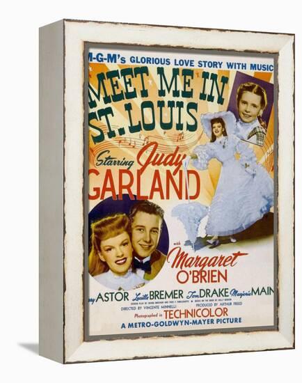 Meet Me in St. Louis, 1944-null-Framed Stretched Canvas