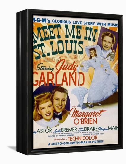 Meet Me in St. Louis, 1944-null-Framed Stretched Canvas