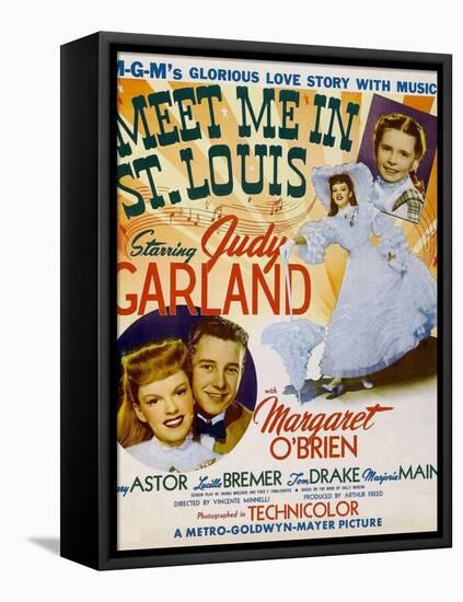 Meet Me in St. Louis, 1944-null-Framed Stretched Canvas