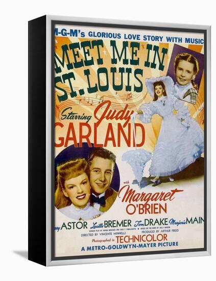 Meet Me in St. Louis, 1944-null-Framed Stretched Canvas