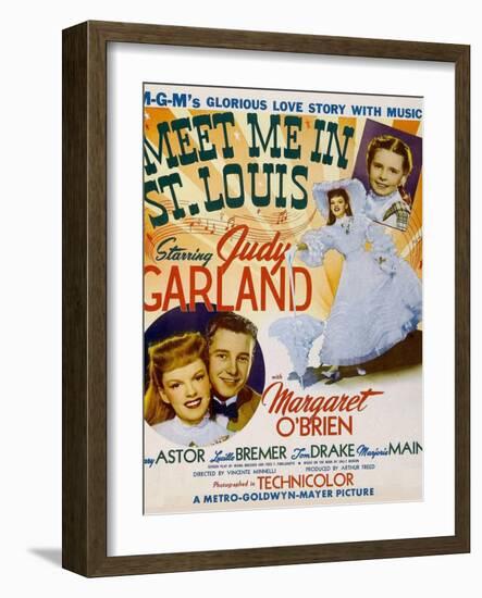 Meet Me in St. Louis, 1944-null-Framed Art Print