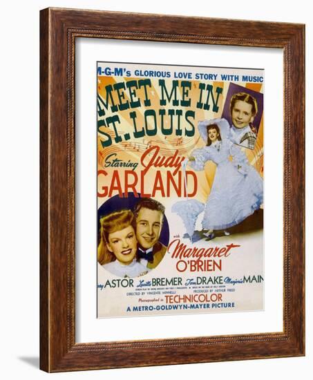 Meet Me in St. Louis, 1944-null-Framed Art Print