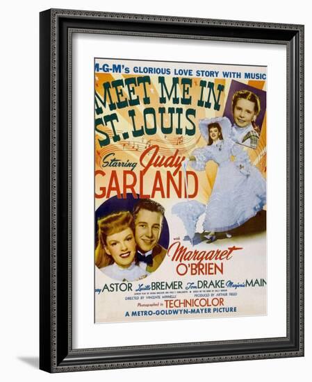 Meet Me in St. Louis, 1944-null-Framed Art Print