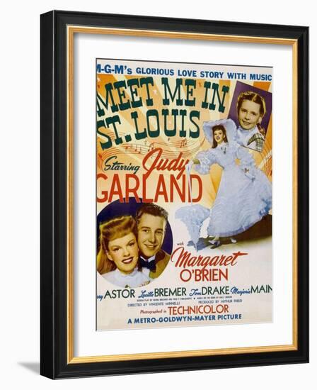 Meet Me in St. Louis, 1944-null-Framed Art Print