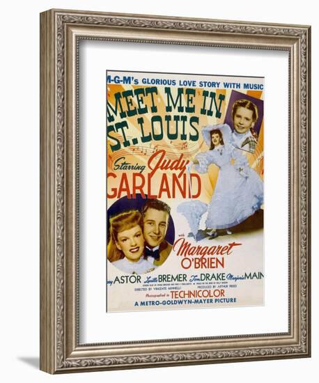 Meet Me in St. Louis, 1944-null-Framed Art Print