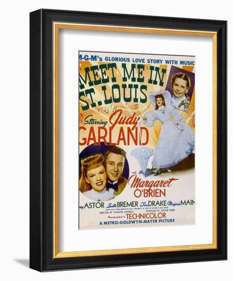 Meet Me in St. Louis, 1944-null-Framed Art Print