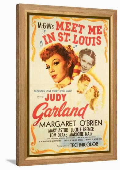 Meet Me in St. Louis, 1944-null-Framed Stretched Canvas