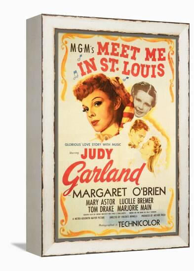 Meet Me in St. Louis, 1944-null-Framed Stretched Canvas