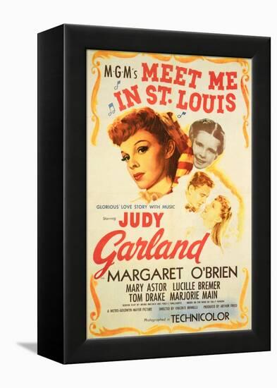Meet Me in St. Louis, 1944-null-Framed Stretched Canvas