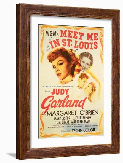 Meet Me in St. Louis, 1944-null-Framed Art Print