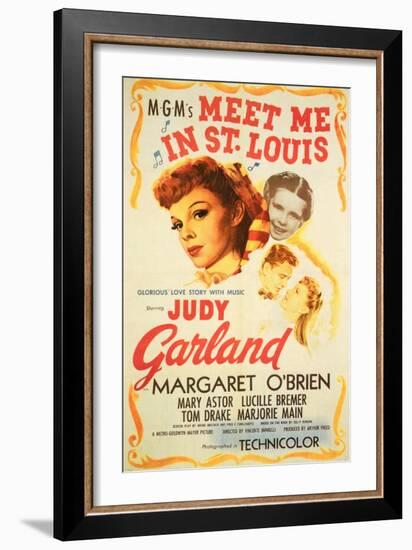 Meet Me in St. Louis, 1944-null-Framed Art Print