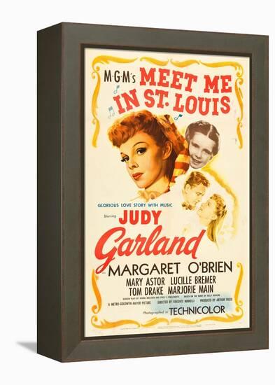 Meet Me in St. Louis, 1944-null-Framed Premier Image Canvas