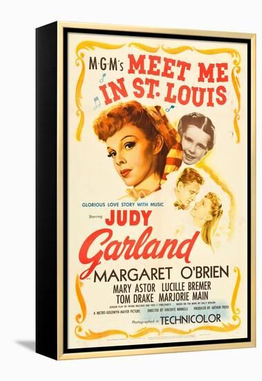 Meet Me in St. Louis, 1944-null-Framed Premier Image Canvas