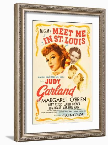 Meet Me in St. Louis, 1944-null-Framed Giclee Print