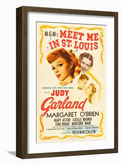 Meet Me in St. Louis, 1944-null-Framed Giclee Print