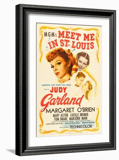 Meet Me in St. Louis, 1944-null-Framed Giclee Print