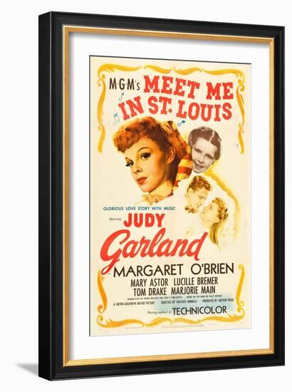 Meet Me in St. Louis, 1944-null-Framed Giclee Print