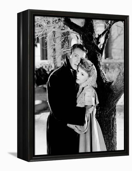Meet Me in St. Louis, from Left: Tom Drake, Judy Garland, 1944-null-Framed Stretched Canvas