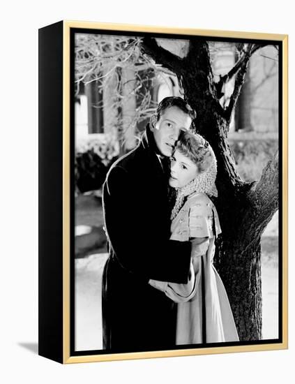 Meet Me in St. Louis, from Left: Tom Drake, Judy Garland, 1944-null-Framed Stretched Canvas