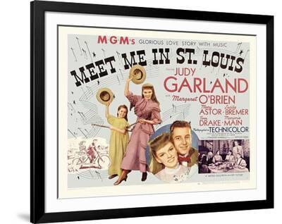 Meet Me in St. Louis, UK Movie Poster, 1944' Art Print | Art.com, حجم الصورة 400x318