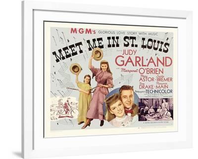 Meet Me in St. Louis, UK Movie Poster, 1944' Art Print | Art.com, حجم الصورة 400x321