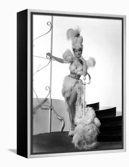 Meet the People, Lucille Ball, in a Costume by Irene, 1944-null-Framed Stretched Canvas