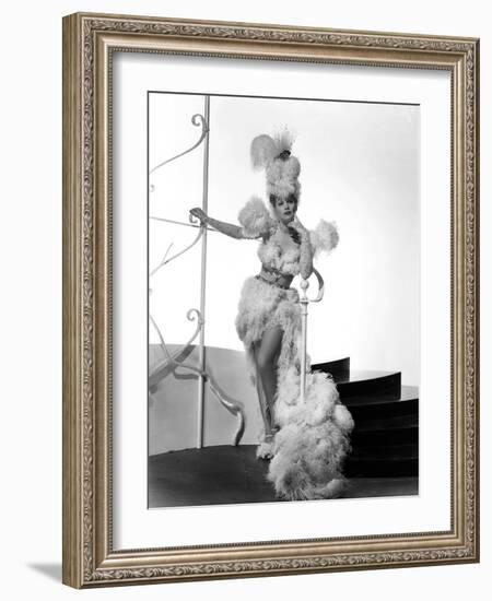 Meet the People, Lucille Ball, in a Costume by Irene, 1944-null-Framed Photo