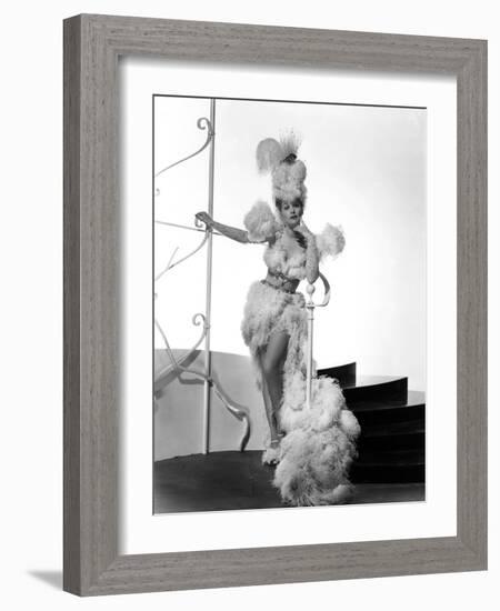 Meet the People, Lucille Ball, in a Costume by Irene, 1944-null-Framed Photo