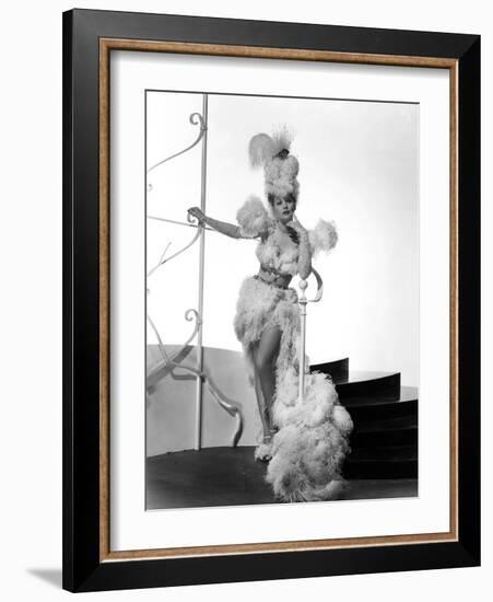 Meet the People, Lucille Ball, in a Costume by Irene, 1944-null-Framed Photo