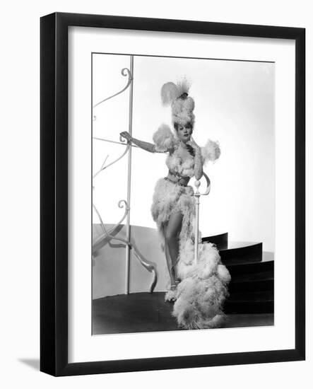 Meet the People, Lucille Ball, in a Costume by Irene, 1944-null-Framed Photo