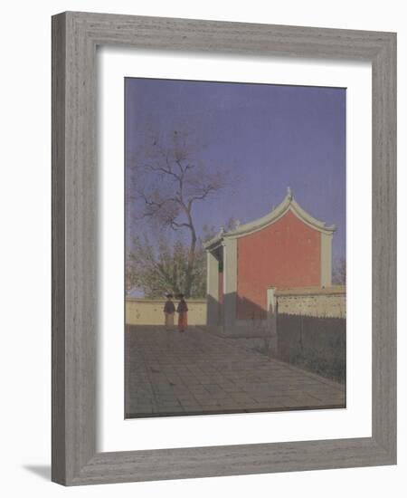 Meeting House of the Solons in Akh-Kent-Vasili Vasilyevich Vereshchagin-Framed Giclee Print