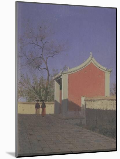 Meeting House of the Solons in Akh-Kent-Vasili Vasilyevich Vereshchagin-Mounted Giclee Print