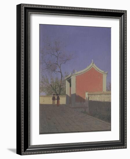 Meeting House of the Solons in Akh-Kent-Vasili Vasilyevich Vereshchagin-Framed Giclee Print