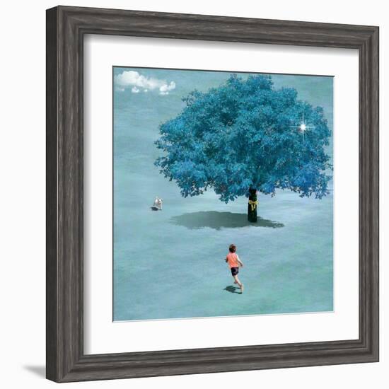 Meeting In Heaven-Nancy Tillman-Framed Art Print