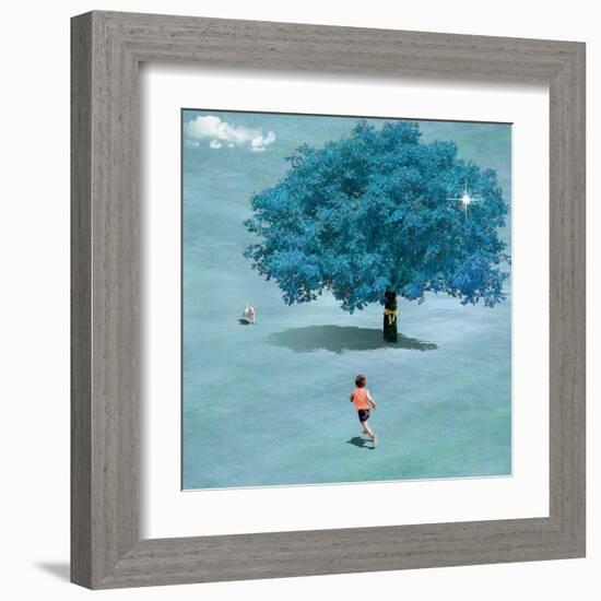 Meeting In Heaven-Nancy Tillman-Framed Art Print