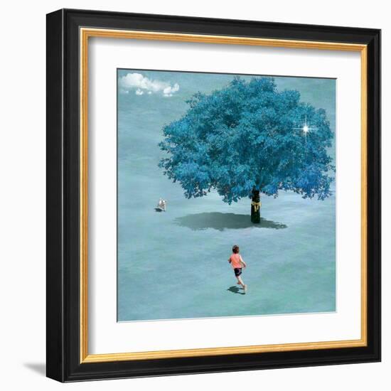 Meeting In Heaven-Nancy Tillman-Framed Art Print