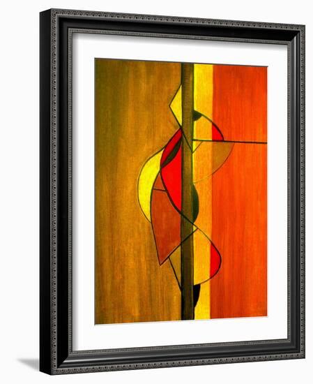 Meeting in the Middle II-Ruth Palmer-Framed Art Print