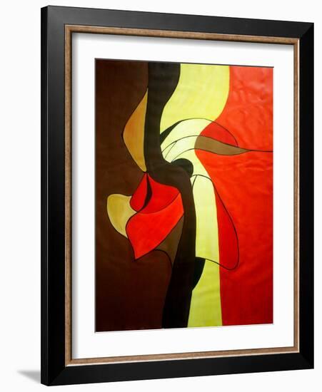 Meeting in the Middle III - Reworked-Ruth Palmer 3-Framed Art Print