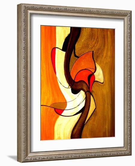 Meeting in the Middle III-Ruth Palmer-Framed Art Print