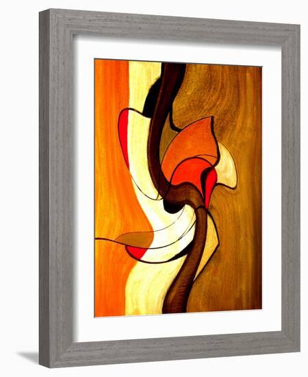 Meeting in the Middle III-Ruth Palmer-Framed Art Print