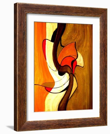 Meeting in the Middle III-Ruth Palmer-Framed Art Print