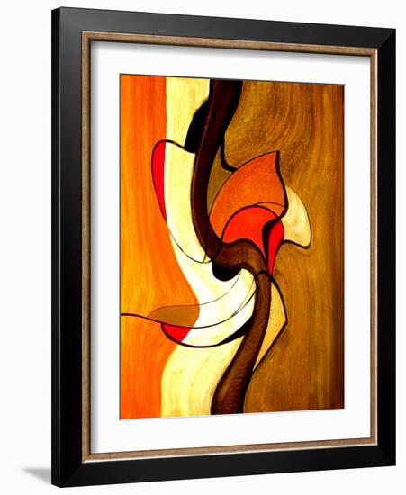 Meeting in the Middle III-Ruth Palmer-Framed Art Print