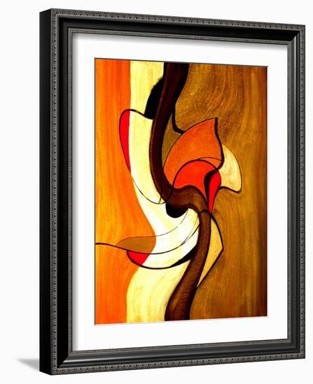 Meeting in the Middle III-Ruth Palmer-Framed Art Print