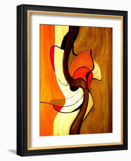 Meeting in the Middle III-Ruth Palmer-Framed Art Print