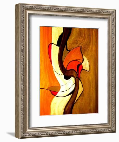 Meeting in the Middle III-Ruth Palmer-Framed Art Print